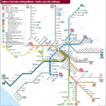 Mappa metro di Roma