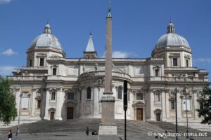 Photo de l'abside, piazza dell'esquilino, Sainte-Marie Majeure à Rome