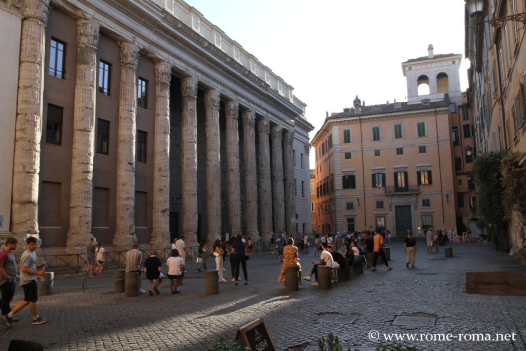 Piazza di Pietra et Temple d'Hadrien