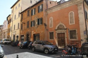 Rues historiques à l'ouest de Campo de' Fiori